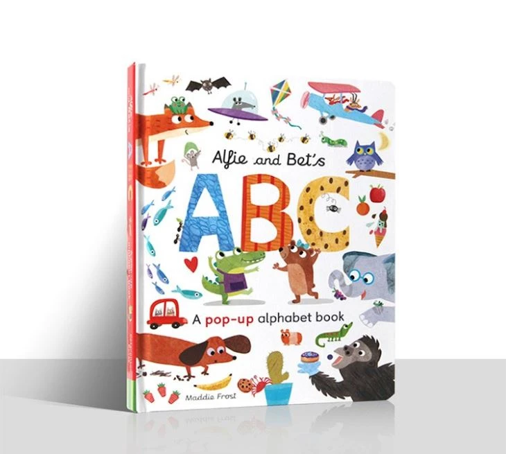 플랩 리프트 ABC 보드 북